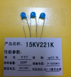 Y5T 15KV101K Điện trở màng carbon 15KV Tụ gốm 100pf Điện áp cao