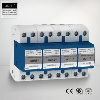 Phương pháp kết hợp thiết bị bảo vệ chống sét 350V DC 1P PA66 Vật liệu năng lượng mặt trời