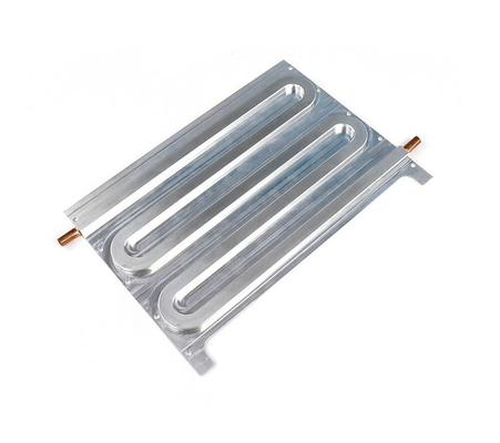 Làm lạnh nước điện tử làm lạnh chất lỏng Làm lạnh tấm lạnh được gia công bằng máy CNC