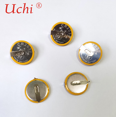 Pin lithium nút 3V Li-MnO2, pin pin nút pin cho đồng hồ đeo tay