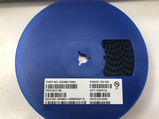 SOT-89 D882 NPN Điện tử Transistors Nhựa Encapsulate Power Dissipation