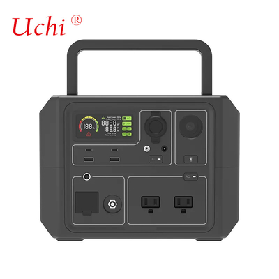 600W 268.8WH Đường điện di động Lifepo4 cho giao diện nhiều đầu ra