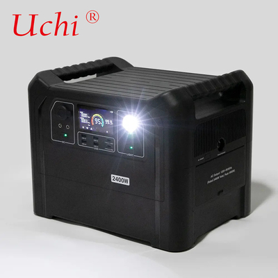 2400W 4800W Trạm điện ngoài trời di động 2560WH