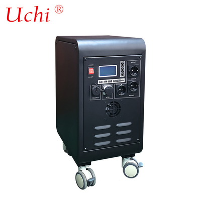 2500W Cắm trại Đường điện ngoài trời di động Chất liệu pin an toàn Tiếng ồn thấp