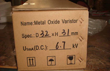 6.7KV Block Metal Oxide Varistor MOV Đối với thiết bị chống sét, Varistor ZNR