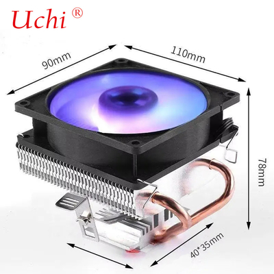 12v DC Fan Cooler Mini Aluminium Heatsink CPU Cooler