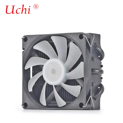 Máy sưởi nhiệt I3 I5 I7 I9 Lga775 1150 1151 1155 1156 1700 1366 2011 AMD AM4 AM5 Universal Horizontal CPU Cooler Fan Đen