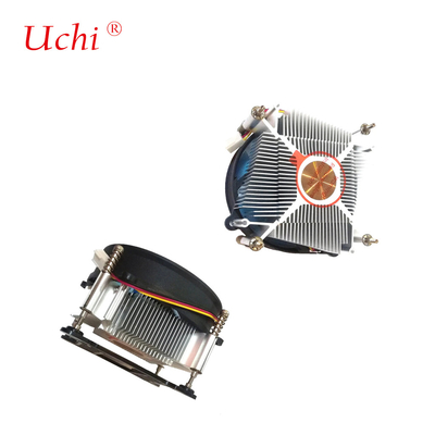 12V DC đồng trung tâm tản nhiệt TDP 75W Cho PC bộ xử lý làm mát 4 pin PWM ổ cắm 1700 1200 1150 1151 1155 1156 Cpu Air Cooler Fan