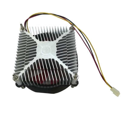 CPU Cooler PC Intel Processor Socket Lga775 115 Ống lọc nhiệt nhôm Fan 3-Pin 4-Pin Pwm Function