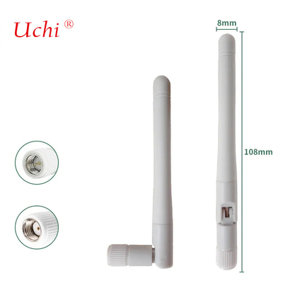 WIFI 2.4G Ứng độ gấp Antenna Gateway không dây AP Card Module bên ngoài Omnidirectional High-Gain 2dbi Glue Stick Split Antenna
