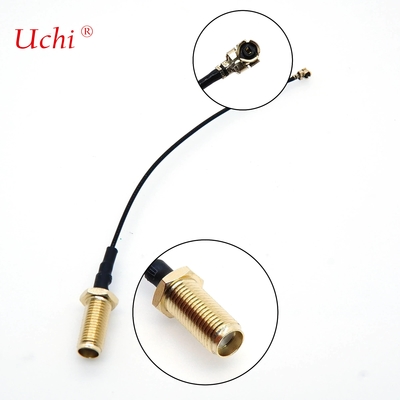 WiFi Antenna Booster với 15cm 6inch 1.13mm RP-SMA nữ đến UFL Cáp đồng trục Cáp truyền thông