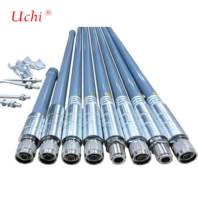 FRP ISM Fiberglass Antenna N Nam 5.8db 860Mhz-930Mhz ngoài trời Tăng suất cao Tầm xa Truyền thông Anten arrester