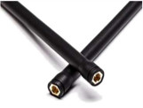 Đường thẳng Hexagonal SMA Male Connector 433mhz Receiver 433 Mhz Lora Antenna cao su bên ngoài
