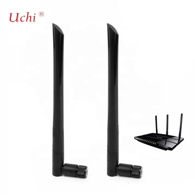 Router ngoài tăng cường cao không dây linh hoạt 2.4G 5.8G Long Range cao su WiFi băng thông kép 2.4g Router ăng-ten