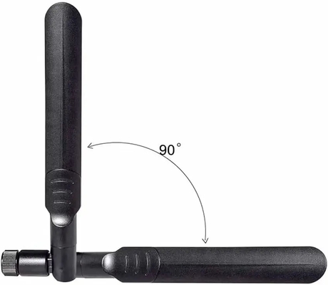 2.4G 5.8G 5dBi ăng-ten WiFi cho Android với RP-SMA Male Connector Dual Band ăng-ten