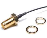 336314-12-0250 CBL ASSY AMC-RPSMA JCK-PL 9.843 Đường thẳng SMA đến MHF Plug
