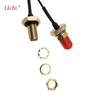 SMA đến Ufl đuôi lợn SMA nữ đến Ufl cáp mở rộng nữ 5cm Ra SMA nữ đến Ufl cáp