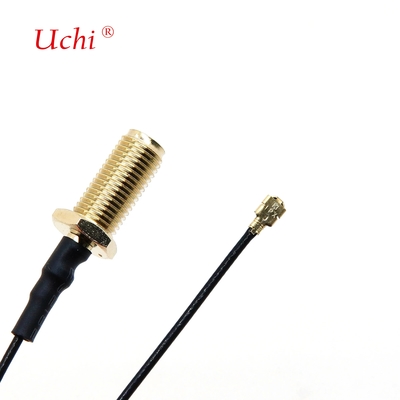 U.FL đến PR SMA Đàn bà ăng-ten WiFi Pigtail 1.13 Cáp RF Ufl 1.13mm