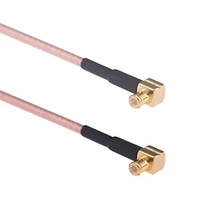 IoT Coax Cable 50 Ohm RG316 90 độ MCX đến MCX Male Cable Assembly