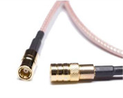 RP SMB Đàn To Đàn Plug Với RG178 RG316 RF Coaxial Cable 50ohm 6GHz