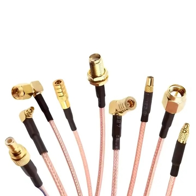 RP SMB Đàn To Đàn Plug Với RG178 RG316 RF Coaxial Cable 50ohm 6GHz