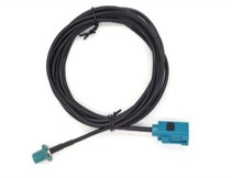 Máy ảnh xe hơi GPS ăng ten mở rộng Fakra Z cáp với Fakra Z nữ đến nữ Plug Jack RG174 5M Pigtail Fakra cáp