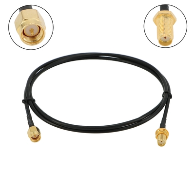 SMA-J/N-J/K Tất cả đồng SYV50-5 Cáp mở rộng truyền RF Loss thấp LMR400 10D-FB Cáp RF đồng trục cho truyền thông RJ59 SMA