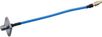 SMA Male Plug To N Type Female Jack Flange Panel Mount Connector Cho SS405 SS-405 Superflex RF Pigtail Extension Cable