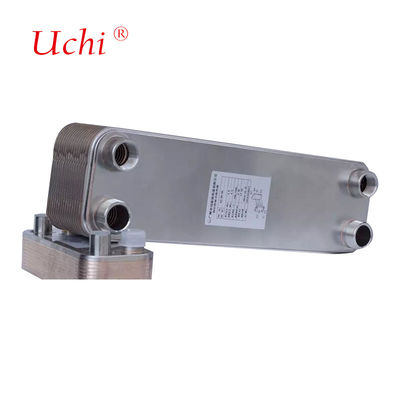 Stainless Steel Brazed Plate B3-52 cho nước hơi sưởi ấm Máy trao đổi nhiệt microchannel 5HP đến 15HP