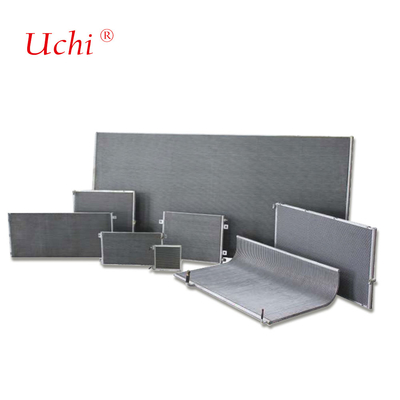 Tất cả nhôm ống phẳng microchannel máy thay đổi nhiệt