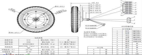 Động cơ không chổi than BLDC 14850 với điều khiển chính xác, tiếng ồn thấp, EMI