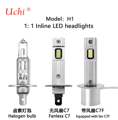 Đèn pha xe ô tô LED khối lượng nhỏ cho tương thích với nhiều mô hình xe