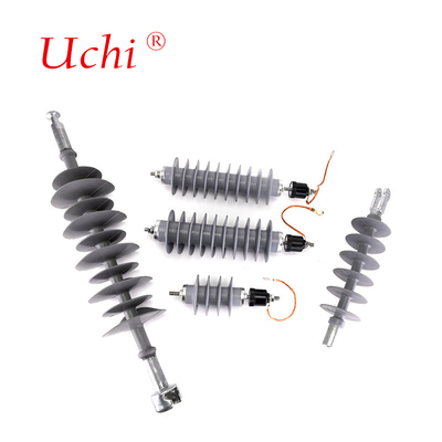 ISO9001 Dòng phân phối tổng hợp MOA 10KA 33KV Zinc Oxide Gapless Arrester