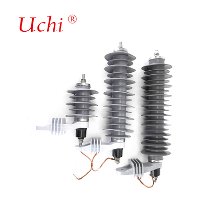 ISO9001 Dòng phân phối tổng hợp MOA 10KA 33KV Zinc Oxide Gapless Arrester