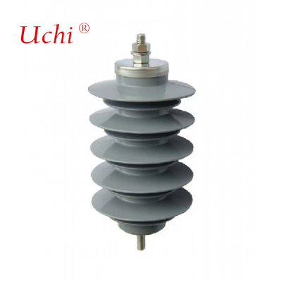 15kV Surge Arrester Non-Gap Metal Oxide Pole Lightning Arrester để bảo vệ điện áp cao