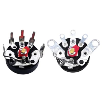 Chiết áp bánh xe ngón tay quay bằng phim carbon tuyến tính RV12 có công tắc