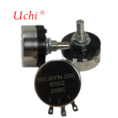 RV30YN20S Single-turn Carbon Film Adjustable Resistor Rotary Potentiometer 50k Frequency Converter Speed Regulation