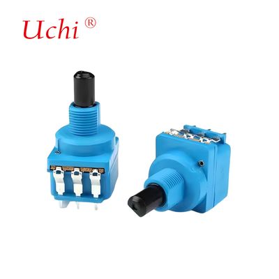 Chiết áp xoay đồng trục WH116AK với công tắc nhấn 10A