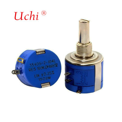 Chiết áp dây quấn đa vòng chính xác 3540S, điện trở điều chỉnh 10K Ohms 2W