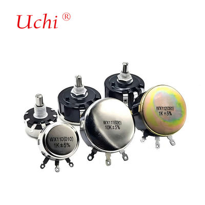 Chiết áp dây quấn một vòng WX111 Điện trở điều chỉnh 1w Chiết áp xoay chính xác