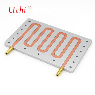 CNC Machining Water Cooling Plate Liquid Cooling Block PSU Tube Heatsink,Fluid-cooled Plate