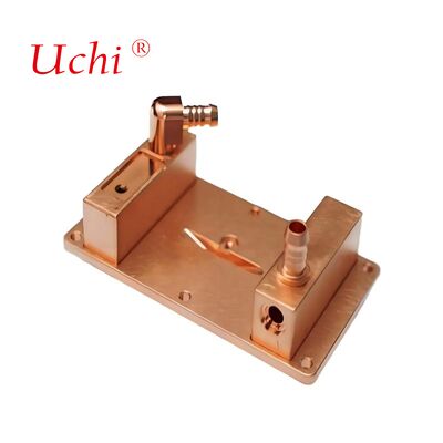 Tản nhiệt đồng nguyên chất tùy chỉnh cho bộ làm mát nước CPU, tấm lạnh làm mát bằng chất lỏng