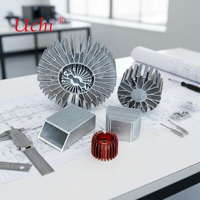 Tản nhiệt ống 30W  Tản nhiệt vây anodized