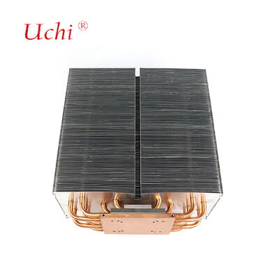 1500W LED Tấm tản nhiệt - 5 Zipper Fin nhiệt ống làm mát module