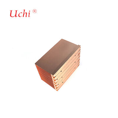 Buckle Fin Copper Heat Sink Điện lực cung cấp đĩa làm mát