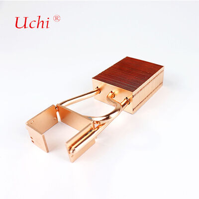 220W đồng Buckle Fin nhiệt lưu vực cho đèn máy chiếu