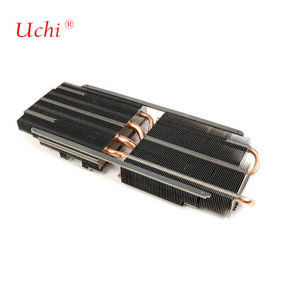 580W Aluminum Fin Heat Pipe Cpu Heat Sink