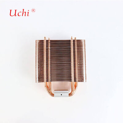 Đồng-Aluminium Composite Fin Computer CPU Tối nhiệt