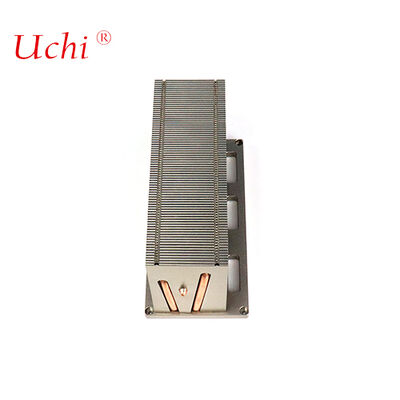 Zipper Buckle Fin y tế đồng ống nhiệt tản nhiệt