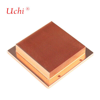 Mini cao mật độ nhôm skiving thermopile cho LED